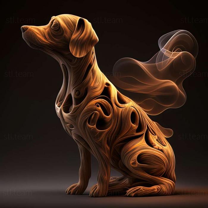 3D модель Дим собака собака (STL)